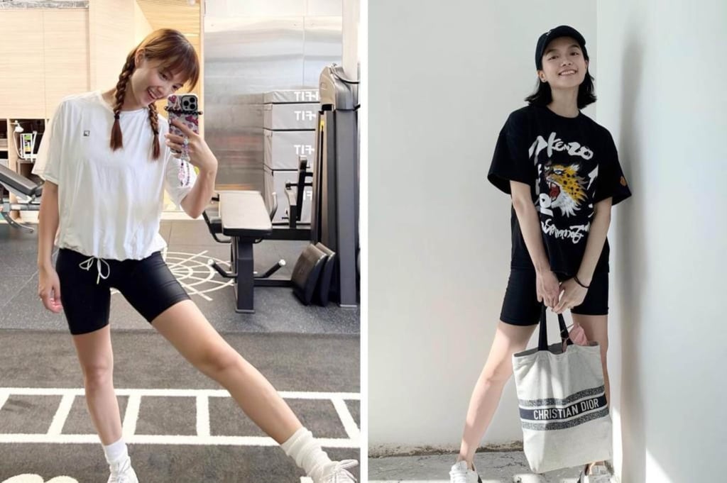 Anjaylia Chan in workout gear. Photo: @anjaylia/Instagram