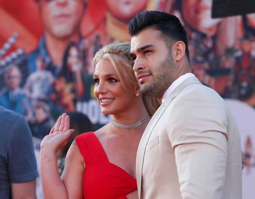 Britney Spears and Sam Asghari pose at the premiere of Once Upon a Time In Hollywood in Los Angeles, US, in July 2019. Photo: Reuters Britney Spears and Sam Asghari pose at the premiere of Once Upon a Time In Hollywood in Los Angeles, US, in July 2019. Photo: Reuters