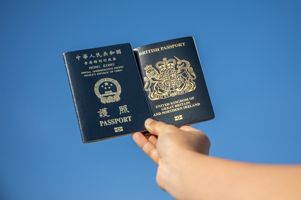 There were 9,800 applications to the British National (Overseas) visa scheme between April and June, British figures show. Photo: Bloomberg