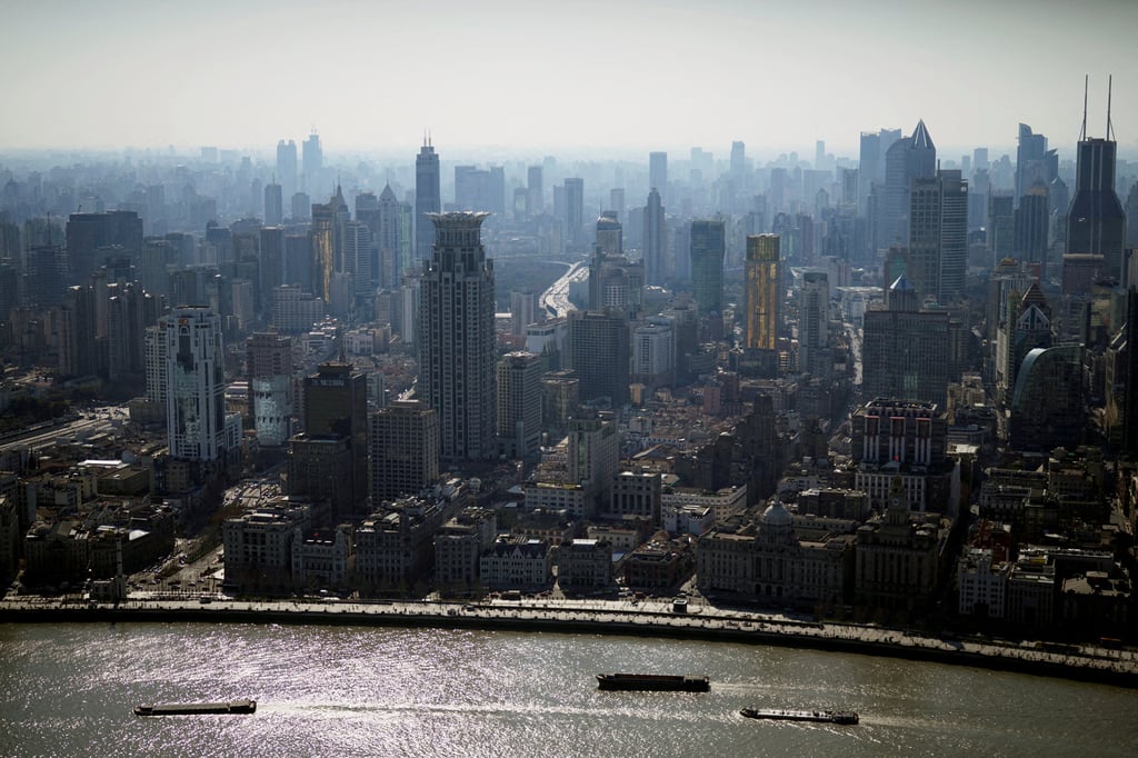 A view of the city skyline and Huangpu river in Shanghai. Photo: Reuters