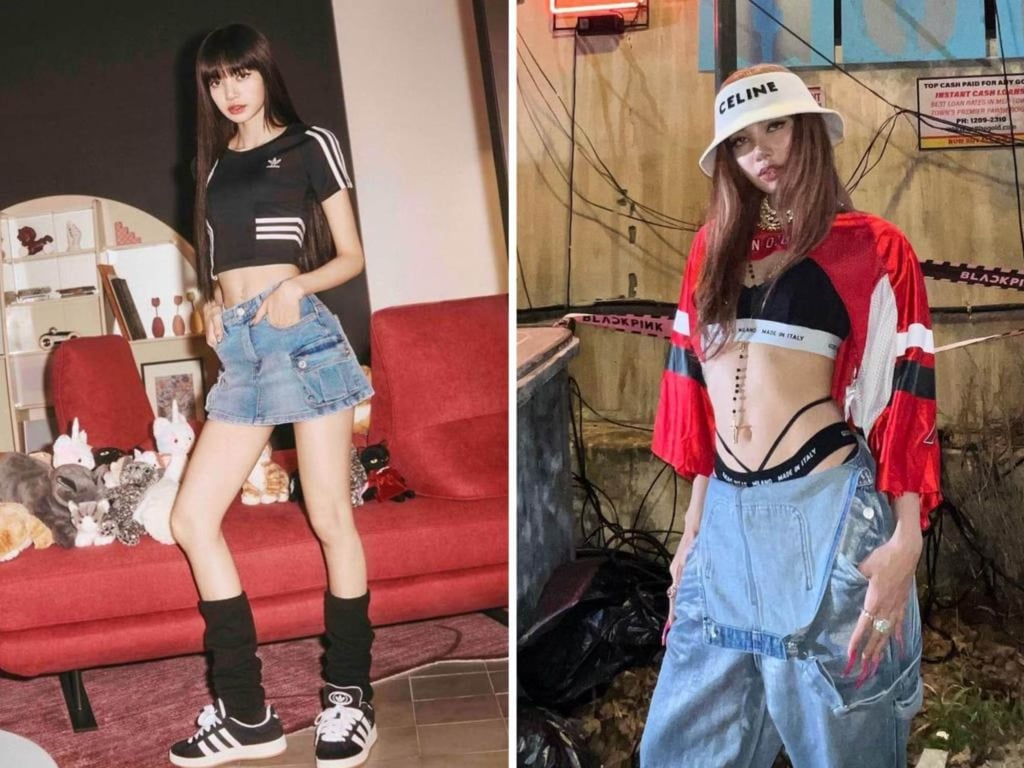 Blackpink’s Lisa has fully embraced “blokecore” style. Photos: @lalalalisa_m/Instagram Blackpink’s Lisa has fully embraced “blokecore” style. Photos: @lalalalisa_m/Instagram