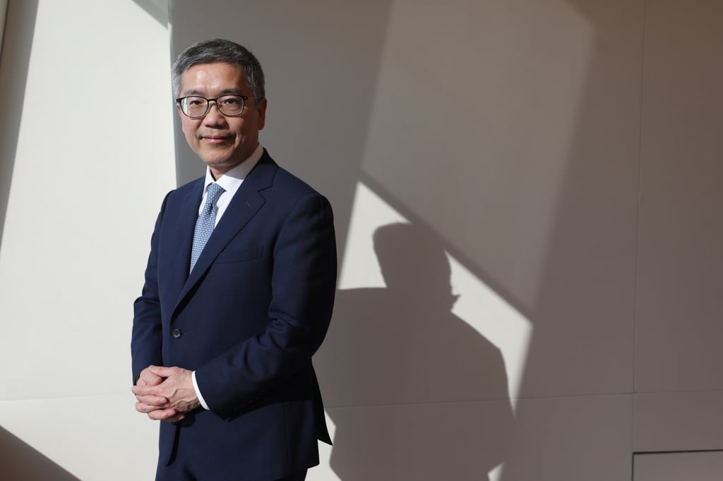 Arthur Yuen Kwok-hang, deputy CEO of the Hong Kong Monetary Authority, photographed at HKMA in Central on March 10, 2023. Photo: Xiaomei Chen