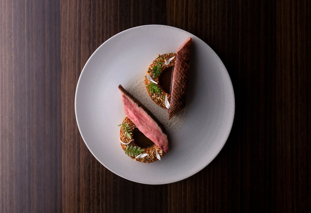 A dish at Somm at The Landmark Mandarin Oriental. Photo: The Landmark Mandarin Oriental A dish at Somm at The Landmark Mandarin Oriental. Photo: The Landmark Mandarin Oriental