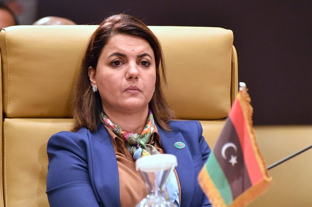Libya’s Foreign Minister Najla al-Mangoush. Photo: AFP
