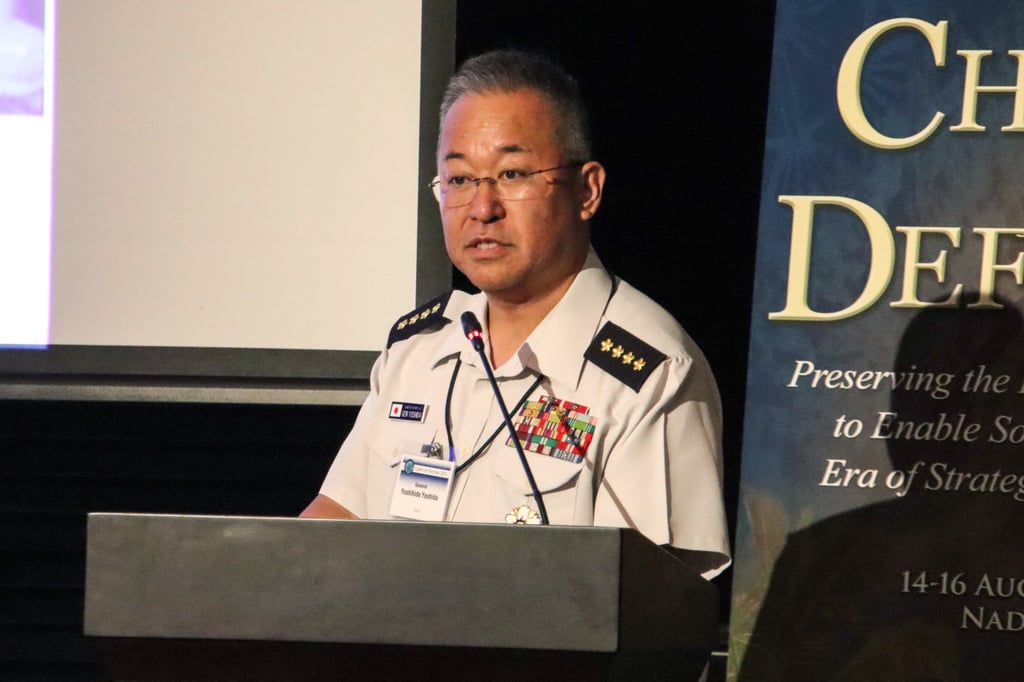 Japan’s Chief of Staff, Joint Staff, General Yoshihide Yoshida. Photo: X/@JapanJointStaff