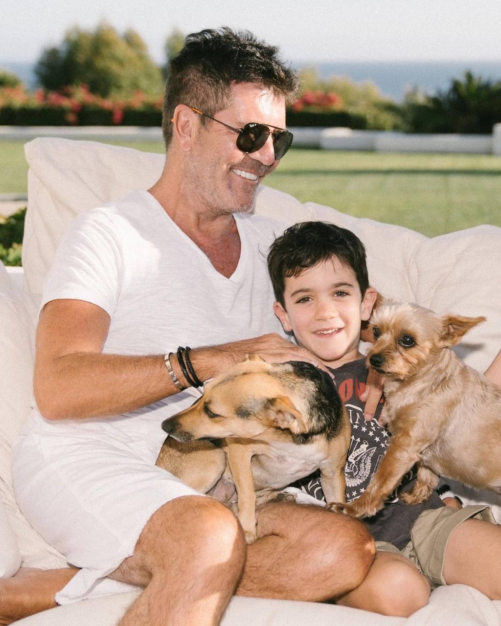 Simon Cowell and his son Eric Cowell. Photo: @simoncowell/Instagram Simon Cowell and his son Eric Cowell. Photo: @simoncowell/Instagram