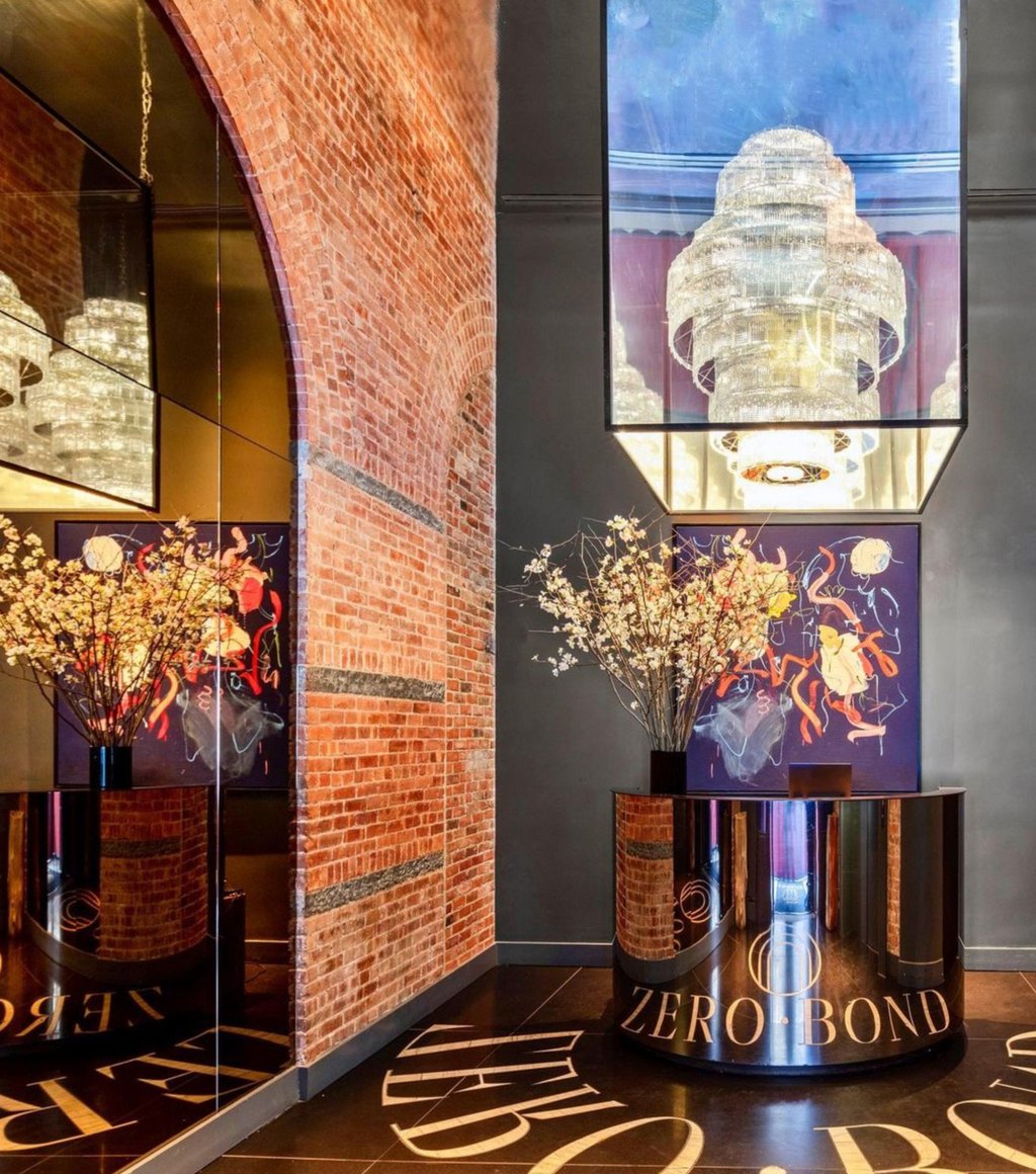 Zero Bond is a stylish private members club in New York City. Photo: @zerobondnyc/Instagram