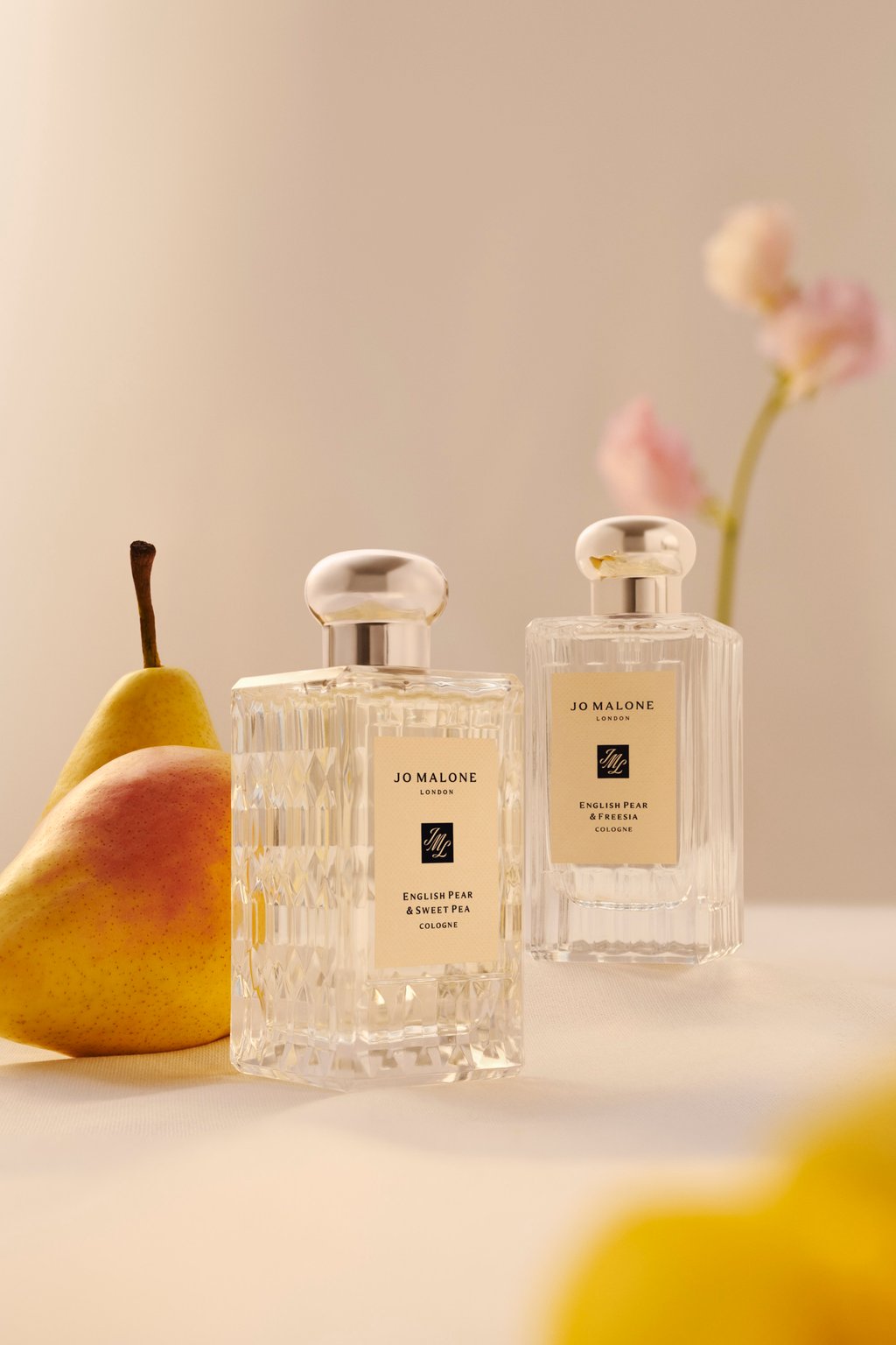 Jo Malone London’s latest fragrance, English pear and sweet pea cologne. Photo: Jo Malone London