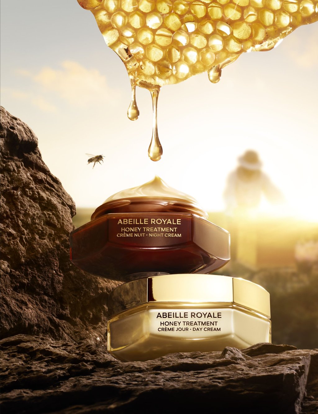 Guerlain’s relaunched Abeille Royale creams use the brand’s one-of-a-kind Blackbee Repair Technology. Photo: Guerlain