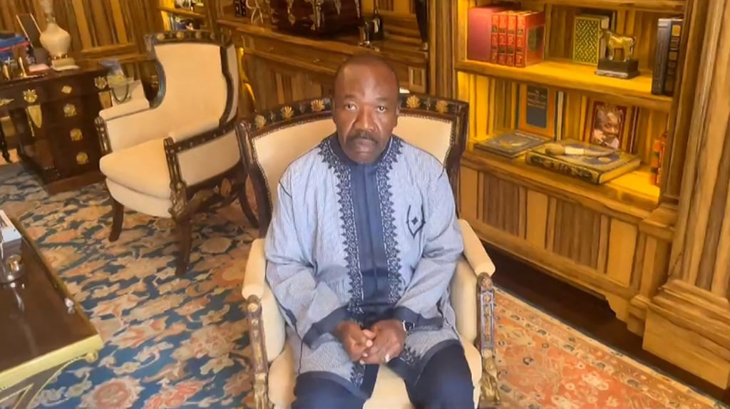 Gabon’s deposed president Ali Bongo has been confined to house arrest. Photo: AFP