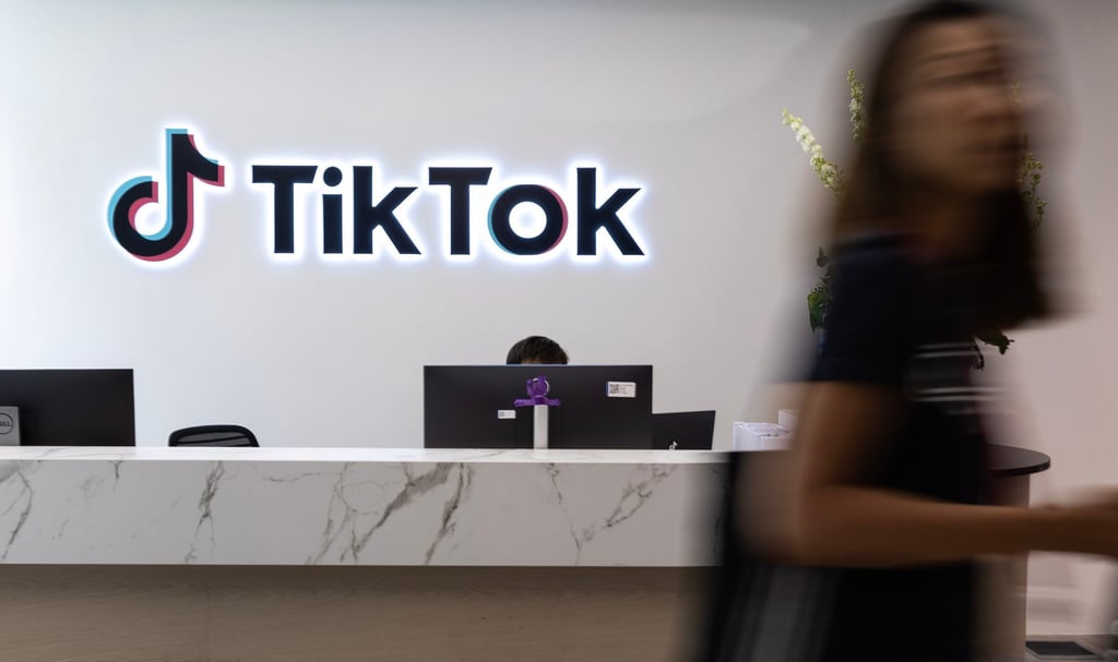 Inside TikTok’s Singapore offices. The social-media giant is spending billions to carve out a slice of Southeast Asia’s e-commerce pie. Photo: EPA-EFE