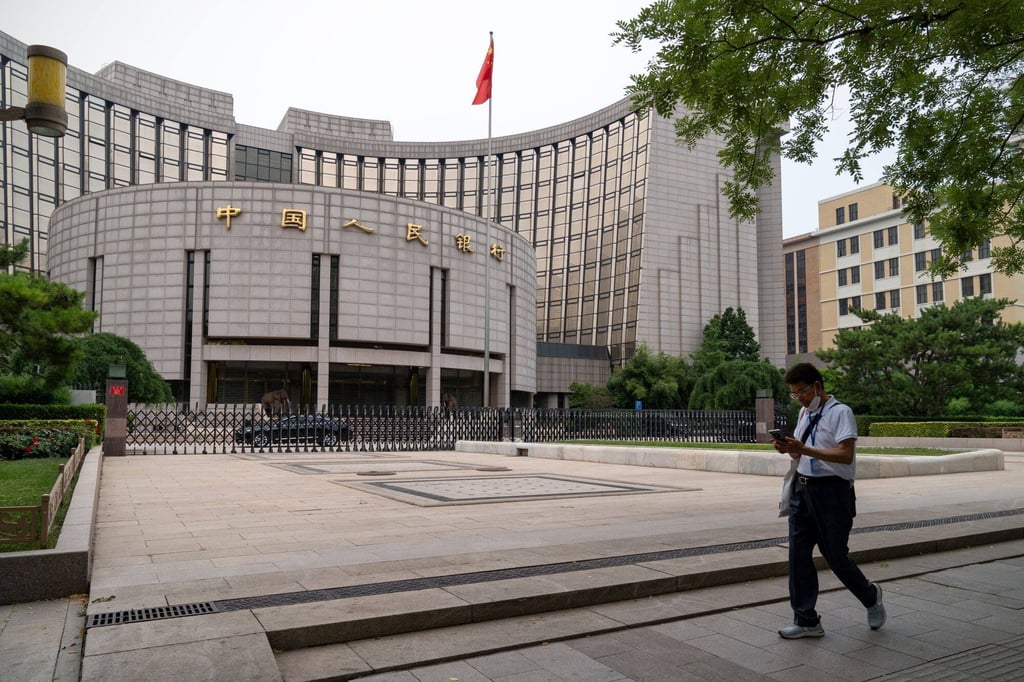 The People’s Bank of China (PBOC) building in Beijing, pictured on June 26, 2023. Photo: Bloomberg