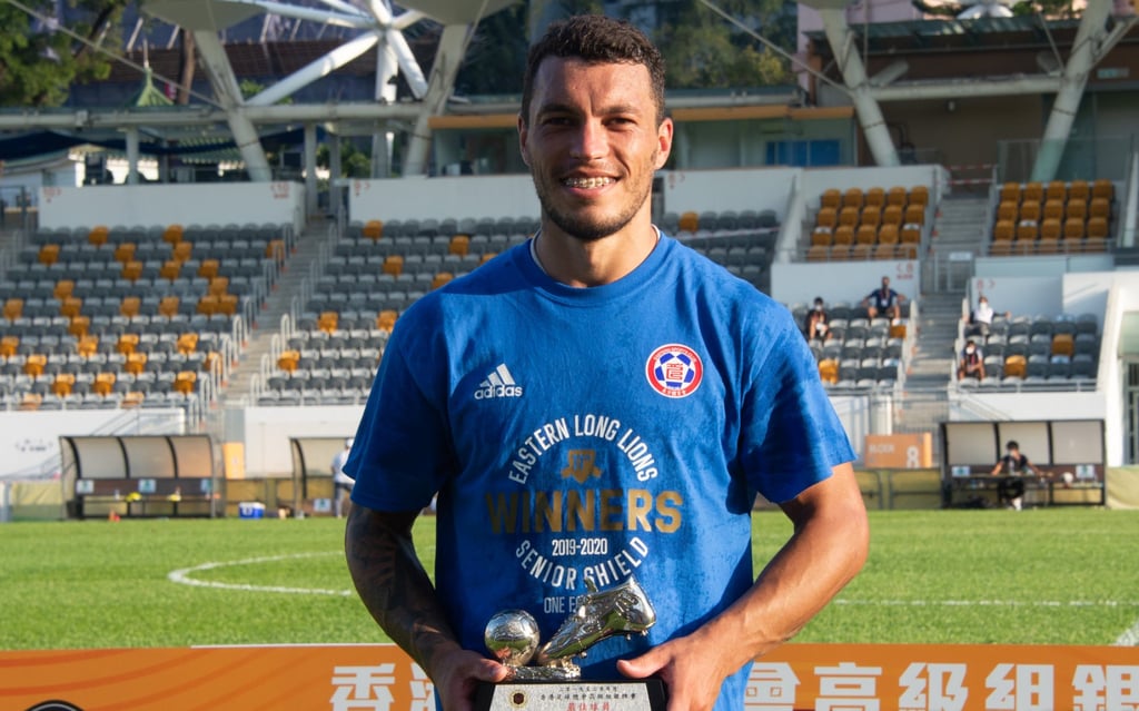 Brazil-born forward Everton Camargo, now with Lee Man, has been issued with a Hong Kong passport. Photo: HKFA Brazil-born forward Everton Camargo, now with Lee Man, has been issued with a Hong Kong passport. Photo: HKFA