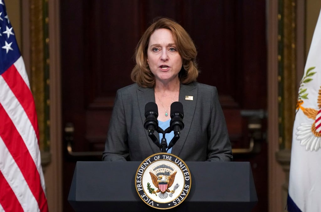 Kathleen Hicks, the deputy defence secretary, said the goal was to keep China believing that the cost of attacking was too great to overcome. Photo: EPA-EFE