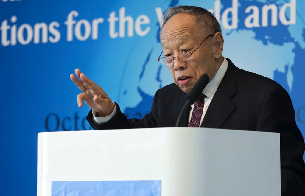 China’s former foreign minister Li Zhaoxing will lead the Chinese delegation for the dialogue. Photo: K.Y. Cheng China’s former foreign minister Li Zhaoxing will lead the Chinese delegation for the dialogue. Photo: K.Y. Cheng