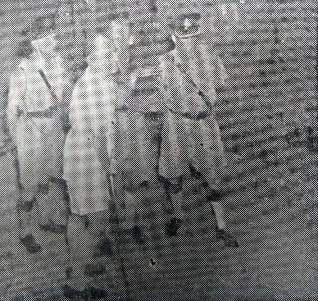 Hong Kong Governor Alexander Grantham visited the scene of the disaster. Photo: SCMP Hong Kong Governor Alexander Grantham visited the scene of the disaster. Photo: SCMP