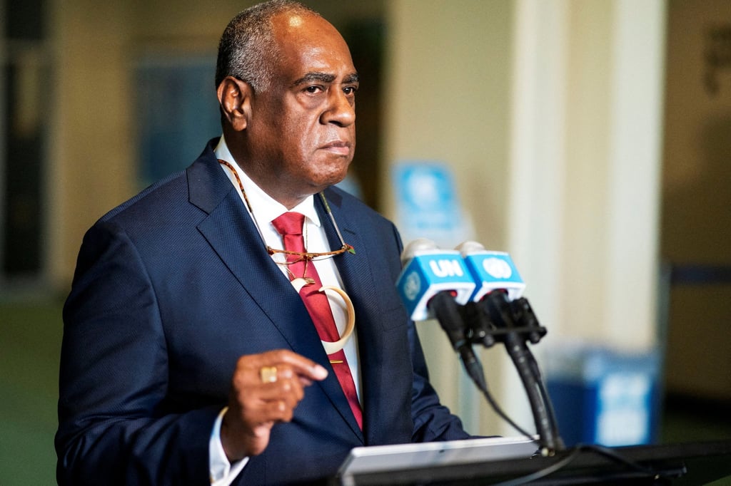 Ishmael Kalsakau was replaced as Vanuatu’s PM on Monday. Photo: Monday Ishmael Kalsakau was replaced as Vanuatu’s PM on Monday. Photo: Monday
