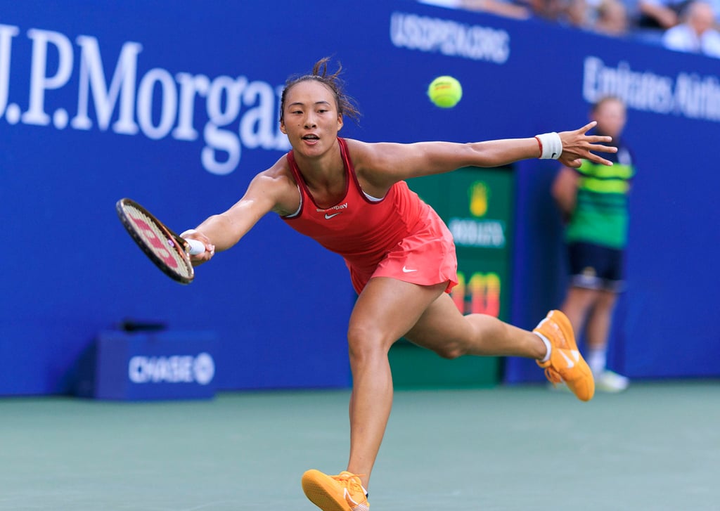 Zheng defeats last year’s runner-up Ons Jabeur to reach the US Open quarter-finals. Photo: dpa Zheng defeats last year’s runner-up Ons Jabeur to reach the US Open quarter-finals. Photo: dpa