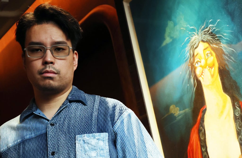 Wong Chi-hang at Cardinal Point in Central. Photo: Edmond So Wong Chi-hang at Cardinal Point in Central. Photo: Edmond So