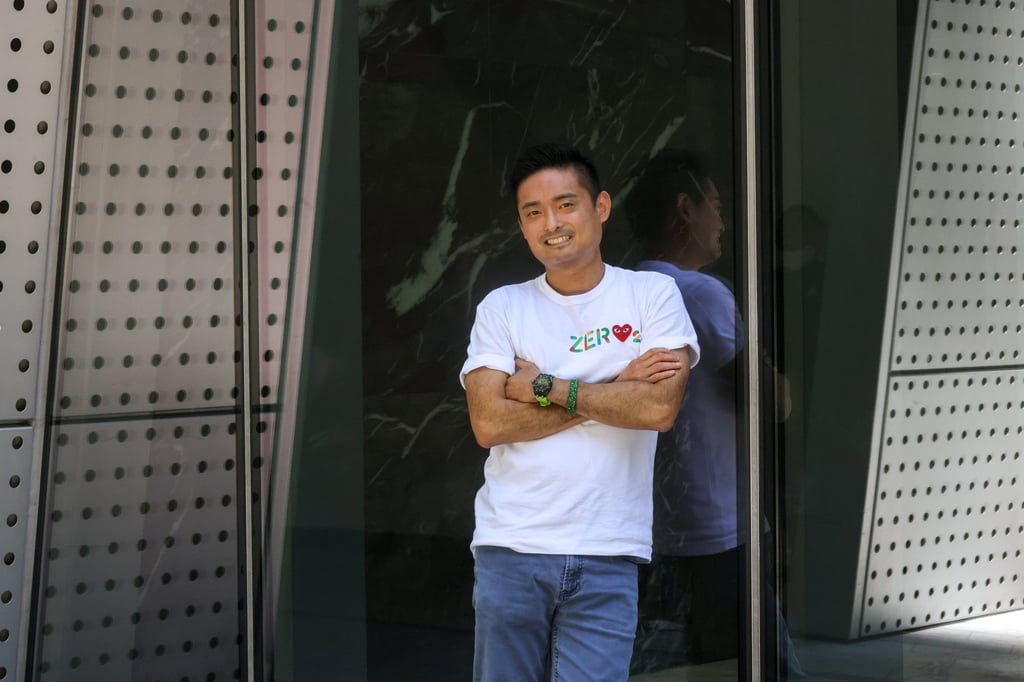 Negawatt Utility’s CEO and co-founder Arthur Lam, pictured at his office in AXA Tower in Kwun Tong, Hong Kong on August 2, 2023. Photo: Jonathan Wong