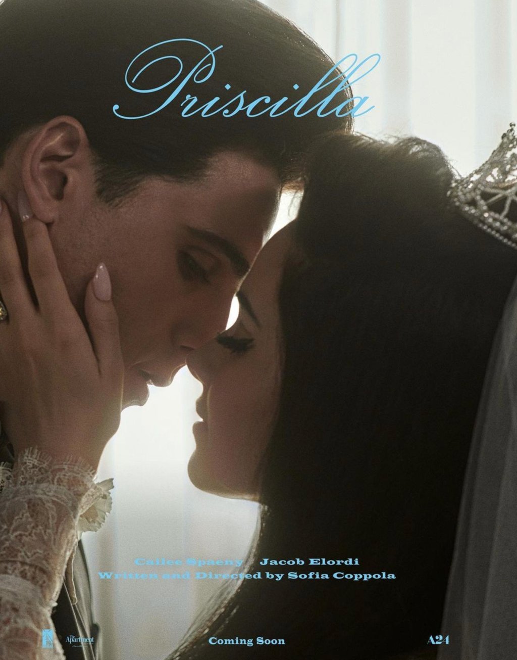 The film poster for Priscilla. Photo: @sofiacoppola/Instagram The film poster for Priscilla. Photo: @sofiacoppola/Instagram