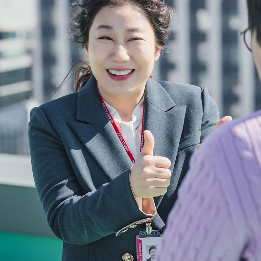 Ra Mi-ran as intern and mum Go Hae-ra in a still from “Cold Blooded Intern”. Photo: TVing