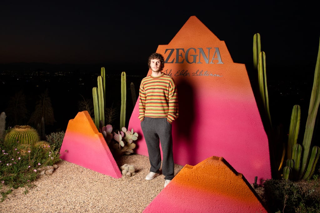 Actor Evan Peters at the unveiling of a collaborative collection between Italian brand Zegna and Los Angeles-based label The Elder Statesman in Los Angeles, on September 6. Actor Evan Peters at the unveiling of a collaborative collection between Italian brand Zegna and Los Angeles-based label The Elder Statesman in Los Angeles, on September 6.