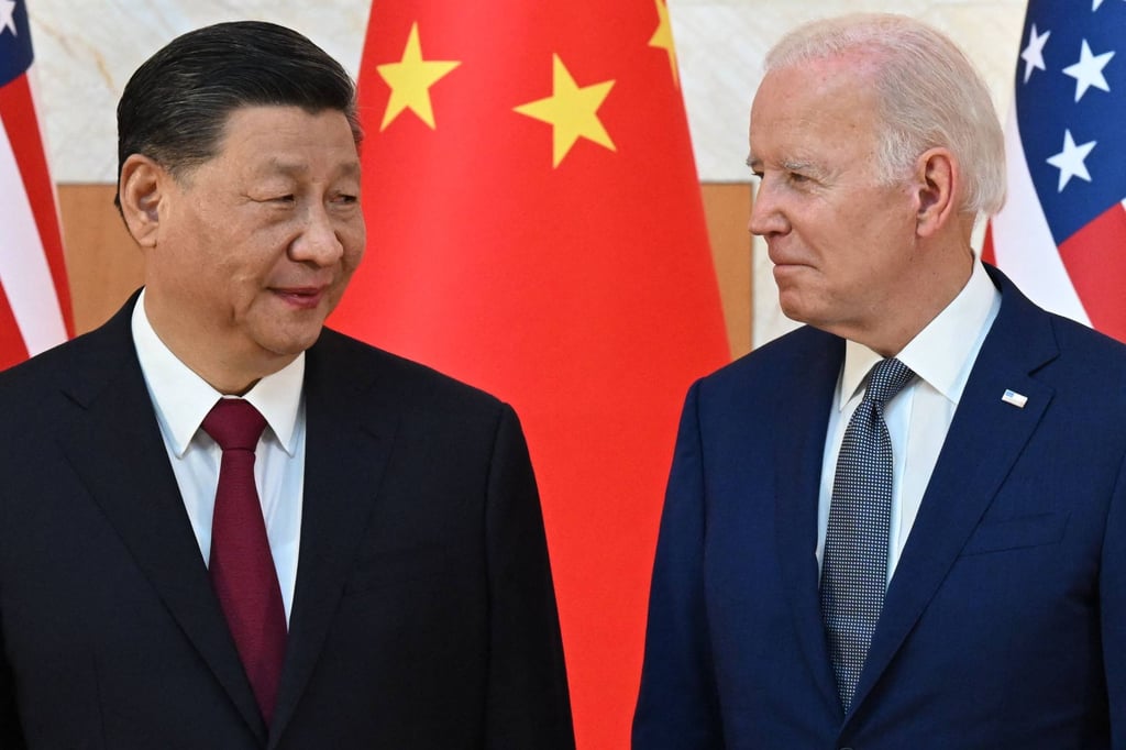 China’s President Xi Jinping and US President Joe Biden at the G20 summit in Bali last year. Photo: AFP China’s President Xi Jinping and US President Joe Biden at the G20 summit in Bali last year. Photo: AFP