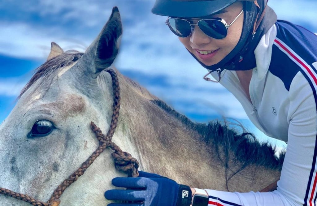 BoBo Poon confessed she has spent her whole life with horses. Photo: @bp_horse38/Instagram