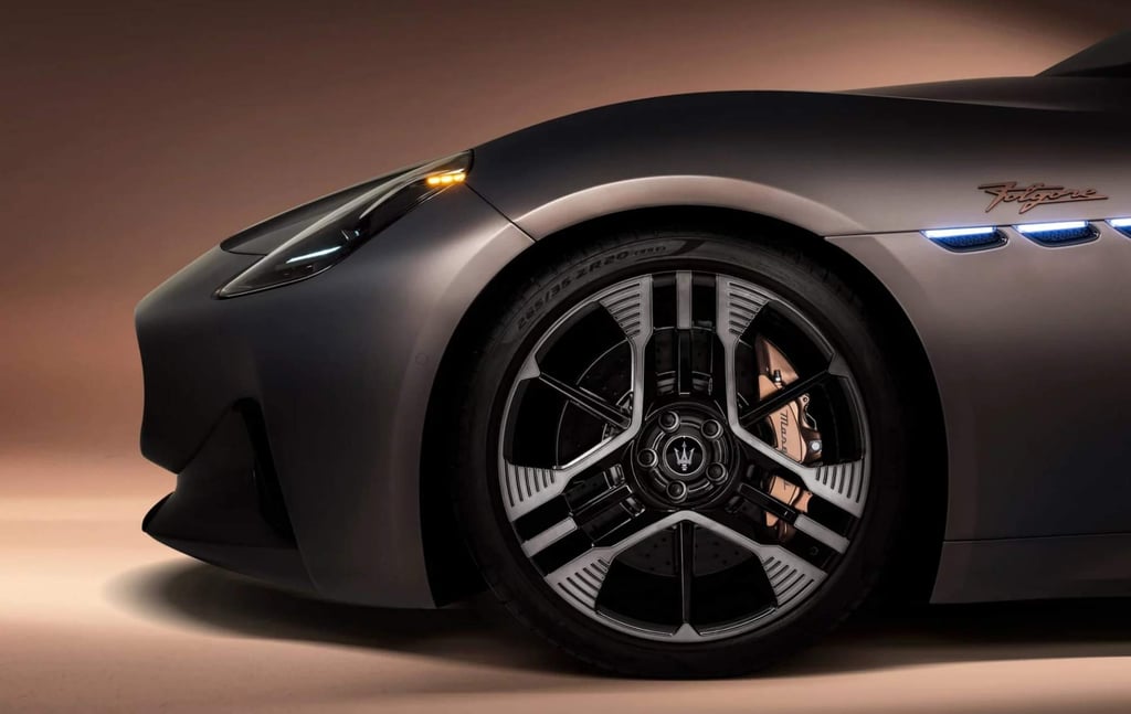 Maserati GranTurismo Folgore will be the Italian luxury carmaker’s first EV, released later this year. Maserati GranTurismo Folgore will be the Italian luxury carmaker’s first EV, released later this year.