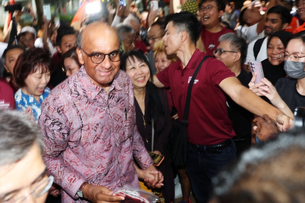 Singapore’s new President Tharman Shanmugaratnam won last month’s election for the post in a landslide. Photo: Reuters