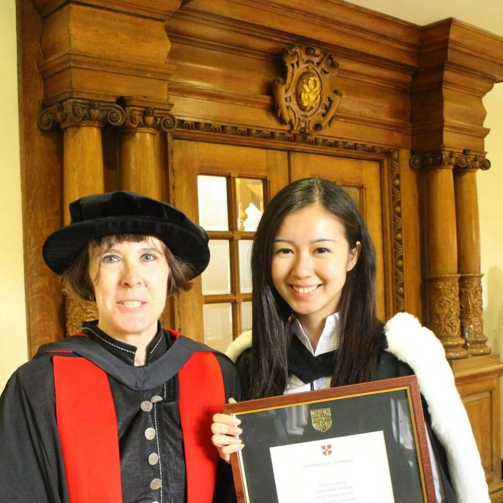 Louisa Mak is a Cambridge law graduate. Photo: @louisa_mak/Instagram