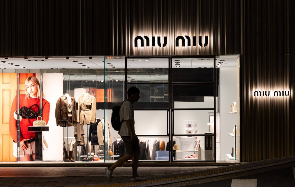Miu Miu, owned by Prada SpA, is one luxury fashion brand that’s been making use of blockchain technology for authentication purposes. Photo: Bloomberg Miu Miu, owned by Prada SpA, is one luxury fashion brand that’s been making use of blockchain technology for authentication purposes. Photo: Bloomberg