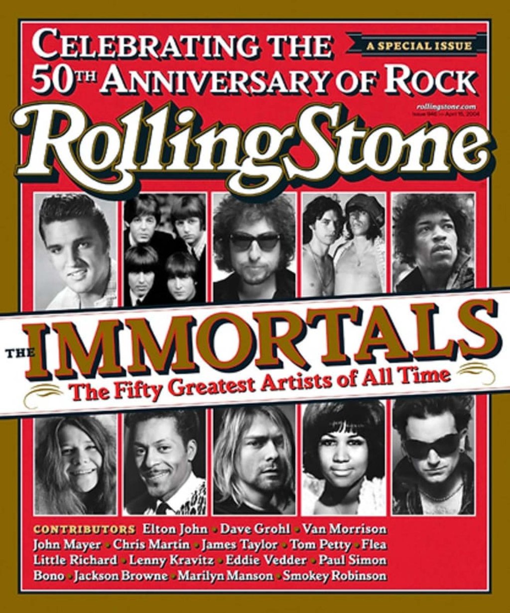 Rolling Stone magazine’s 2004 Immortals edition. Photo: Handout