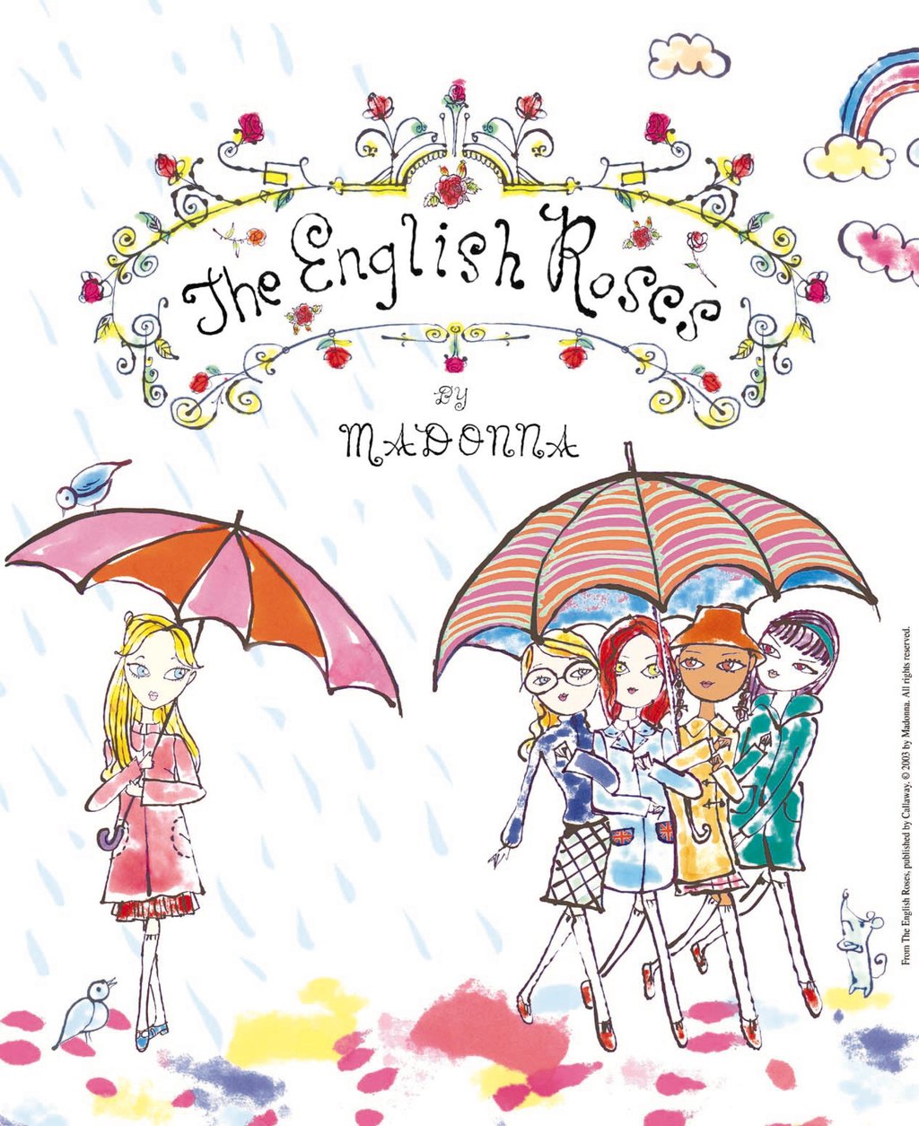 The book cover of The English Roses, written by Madonna. Photo: SCMP