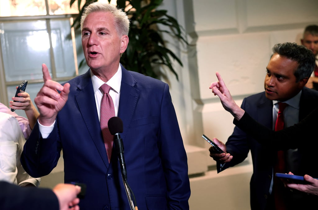 US Speaker of the House Kevin McCarthy. Photo: TNS US Speaker of the House Kevin McCarthy. Photo: TNS