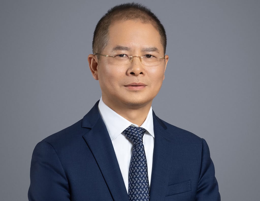 Huawei Technologies deputy chairman Eric Xu Zhijun, who also serves as one of the company’s rotating chairmen. Photo: Handout