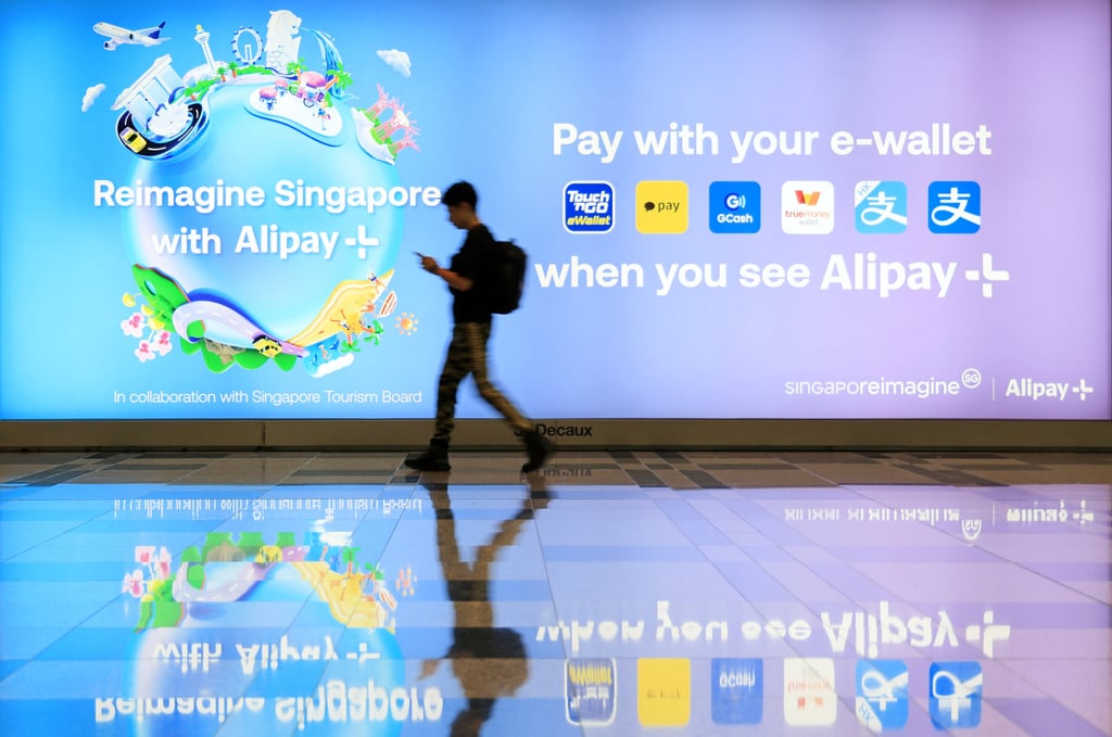 Singapore’s Changi Pay and OCBC e-wallets are among the major payment services now supported by Ant Group under its ‘Alipay+-in-China’ programme. Photo: Handout