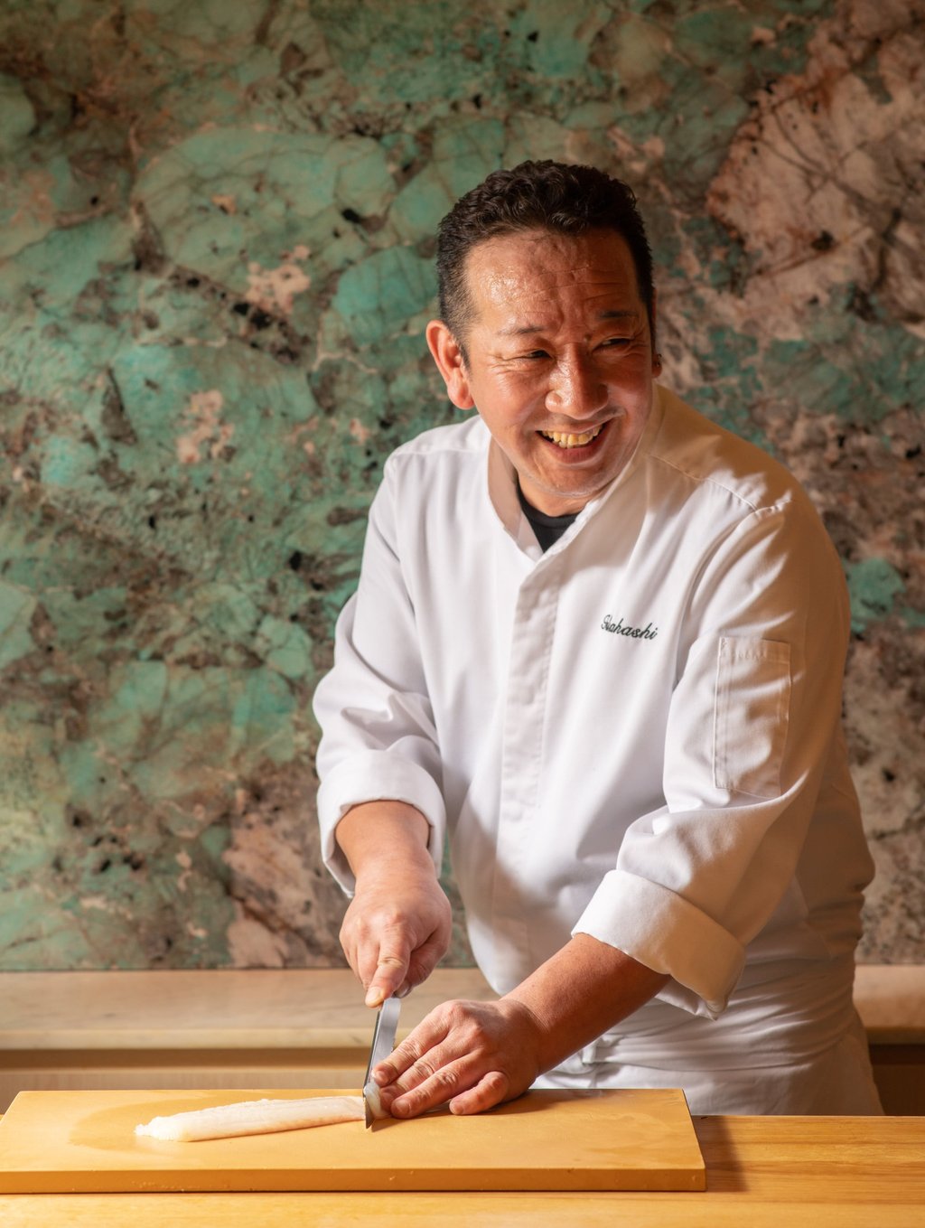 Takahashi Kouya, executive chef at Yashima