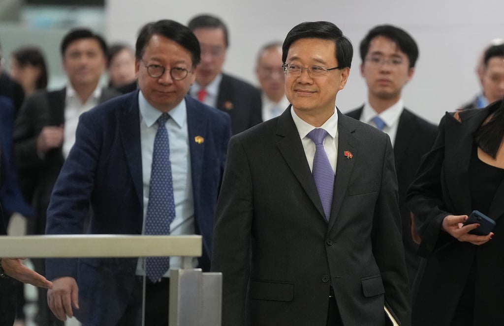 Chief Executive John Lee will attend the opening ceremony of the Asian Games in Hangzhou. Photo: Elson Li