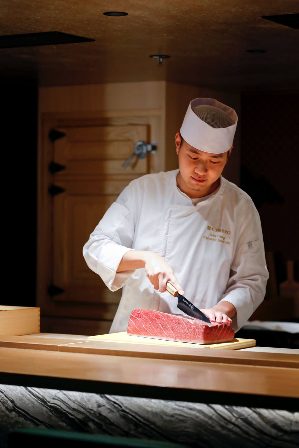 Alex Chang, executive sushi chef at Kushiro Alex Chang, executive sushi chef at Kushiro