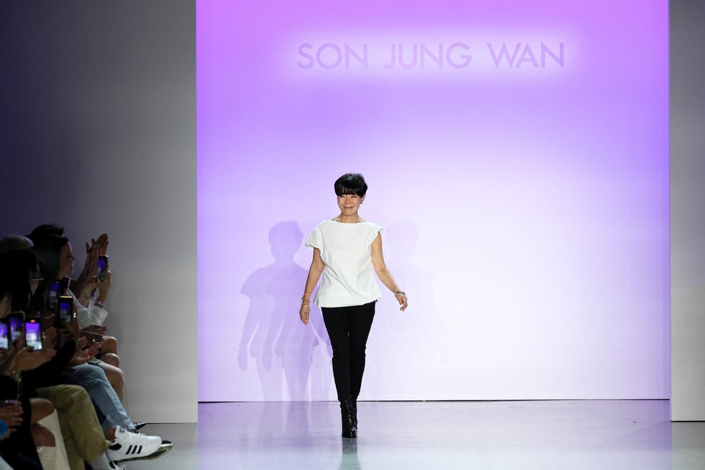 Son Jung Wan walks the runway during this month’s New York Fashion Week. Photo: Getty Images Son Jung Wan walks the runway during this month’s New York Fashion Week. Photo: Getty Images