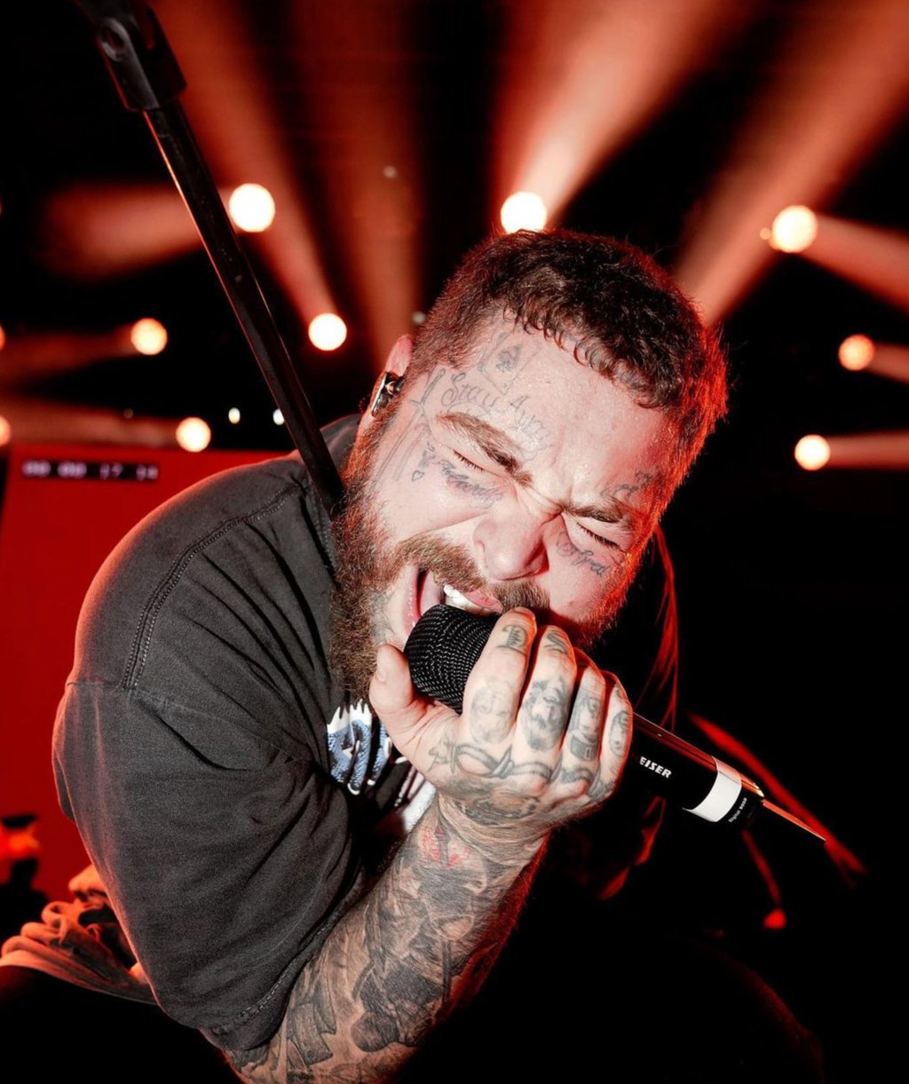 Post Malone has been using his stage name since his teens. Photo: @postmalone/Instagram Post Malone has been using his stage name since his teens. Photo: @postmalone/Instagram