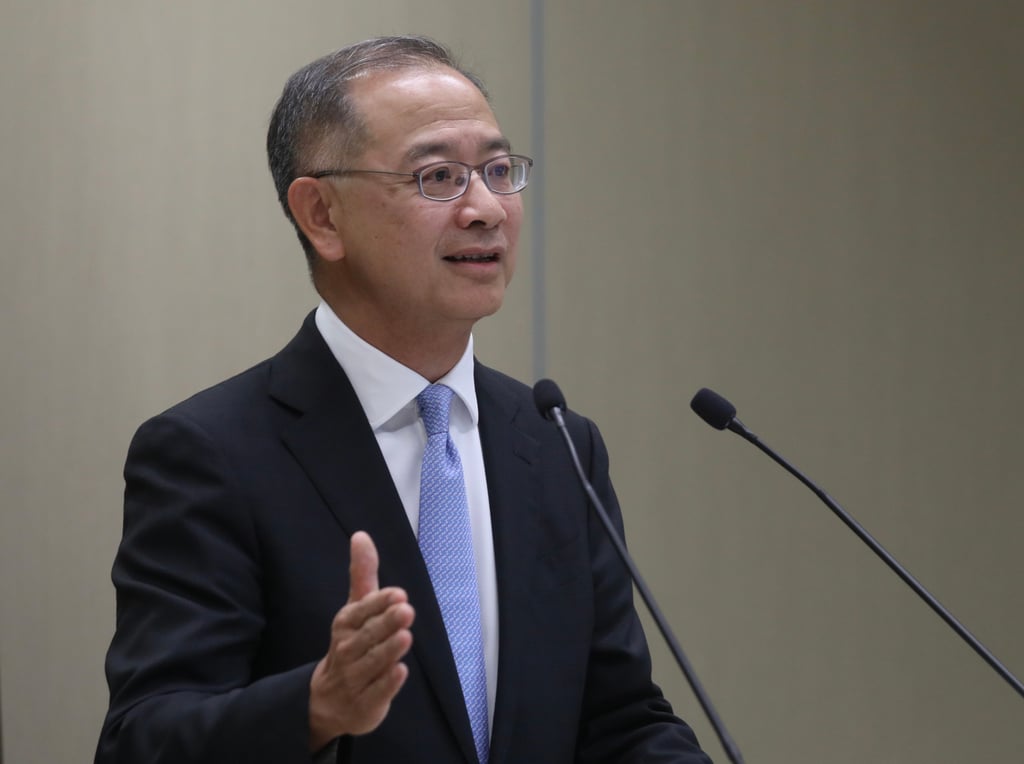 HKMA CEO Eddie Yue says China cannot be cut off from the global value chain because of its complexity and interconnectedness. Photo: Xiaomei Chen