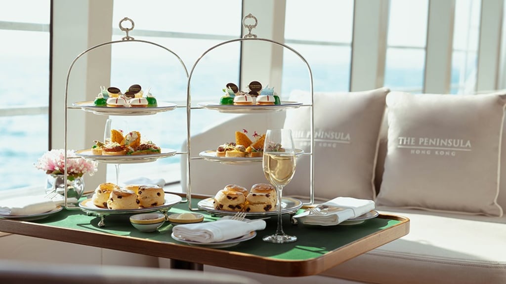 HSBC is offering select clients afternoon tea at The Peninsula. Photo: Handout HSBC is offering select clients afternoon tea at The Peninsula. Photo: Handout