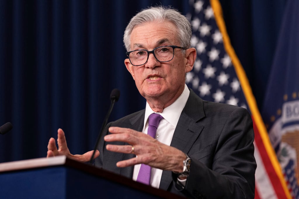US Federal Reserve Chairman Jerome Powell says he may raise rates further, even as the country enters a politically sensitive period ahead of a presidential election next year. Photo: Xinhua