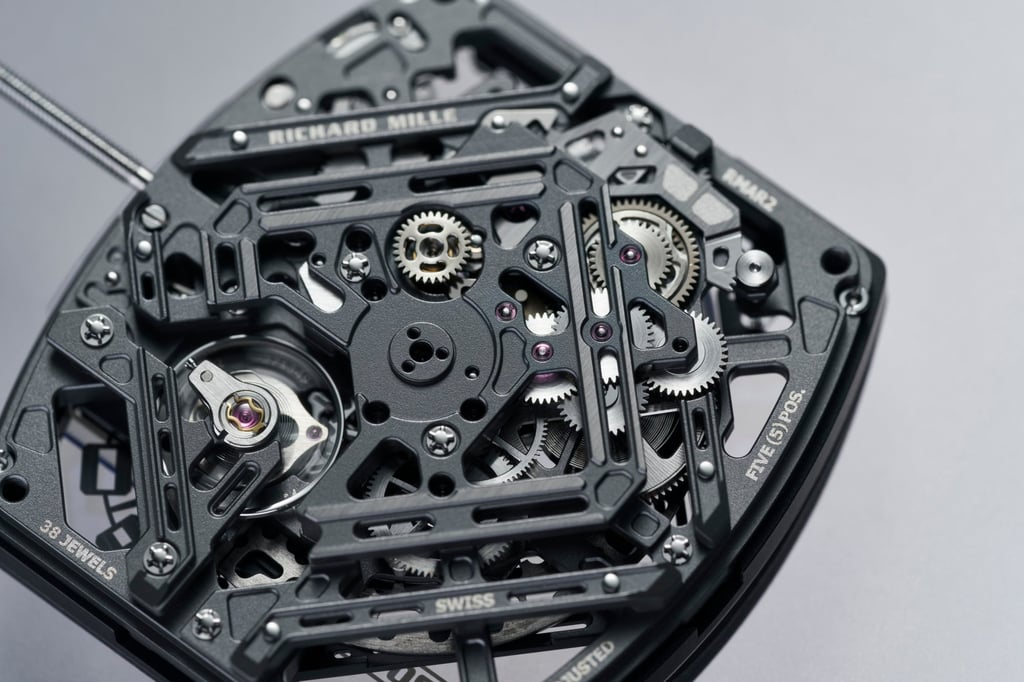 The RMAR2 calibre powers the RM30-01 The RMAR2 calibre powers the RM30-01