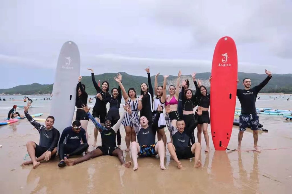 Sanya boasts numerous scenic coastal spots such as Houhai Bay, famous for surfing. Photo: Sanya Tourism Board Sanya boasts numerous scenic coastal spots such as Houhai Bay, famous for surfing. Photo: Sanya Tourism Board