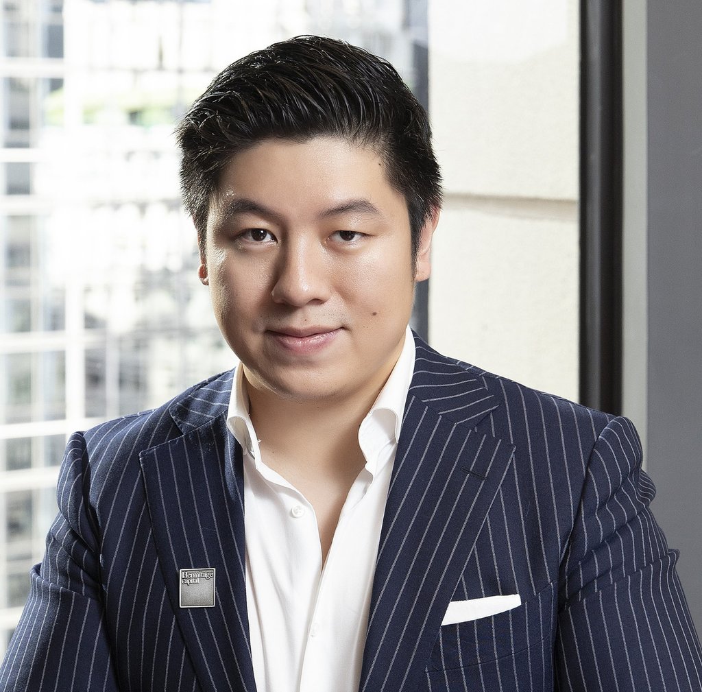 Henry Zhang, president and managing partner at Hermitage Capital. Photo: Handout