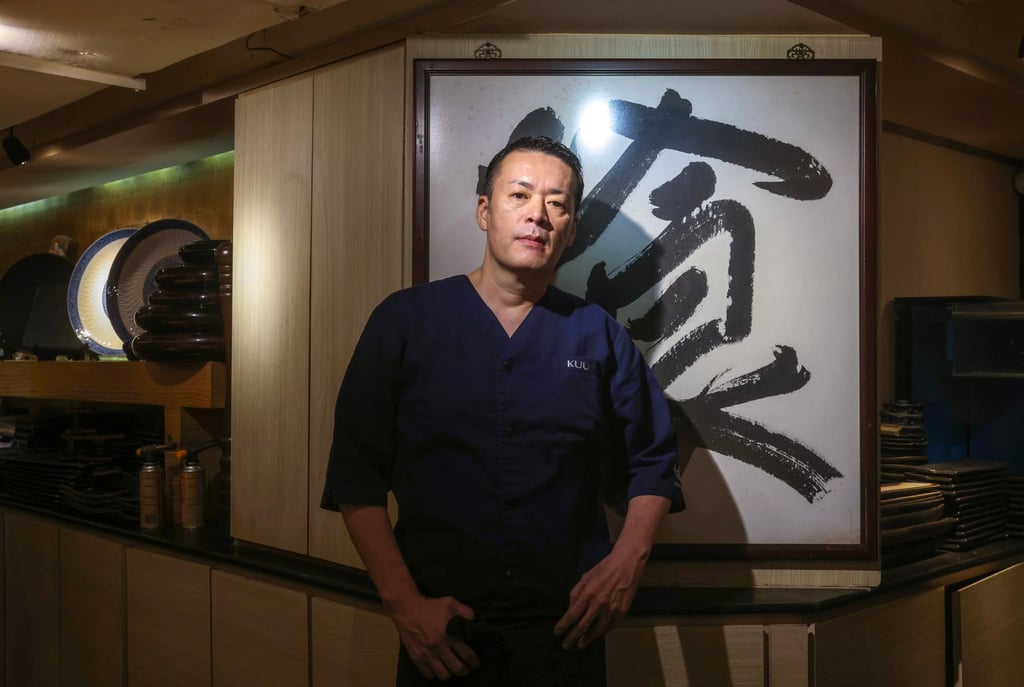 Japanese chef Satoru Mukogawa says people have been scared of seafood from Japan after the city’s ban on such imports kicked in. Photo: Jonathan Wong Japanese chef Satoru Mukogawa says people have been scared of seafood from Japan after the city’s ban on such imports kicked in. Photo: Jonathan Wong
